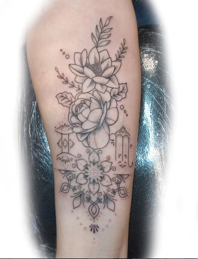 Floral et mandala